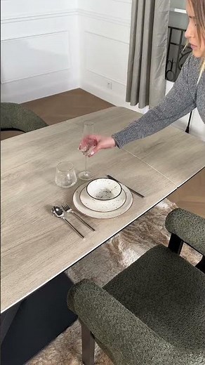 Comment faire une belle table pour les fêtes ? ✨#venteunique #Noël #table #déco #Christmas #shorts