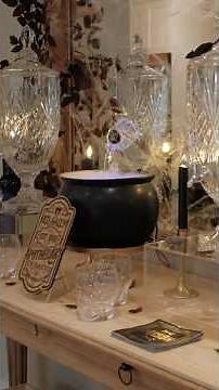 🎃 Halloween DIY Tutorial | Magic Floating Potion & Bubbling Cauldron