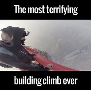 3.3M views · 11K shares | Two insane men + the 2000ft high Shanghai tower, without harnesses = one very difficult watch  | UNILAD | Facebook