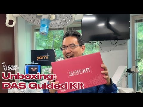 DAS Guided Surgical Kit Open box