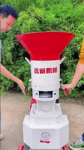 🌽🐚 Corn & Shell Grinding Machine | Powerful Animal Feed Pellet Maker ⚙️💡