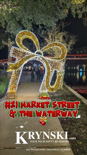 Top 5 places to see Christmas lights in The Woodlands (2025 edition)