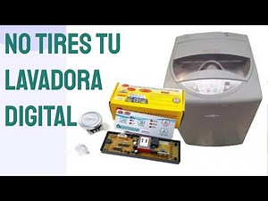 Como Instalar Tarjeta Universal, Para Lavadora Digital...