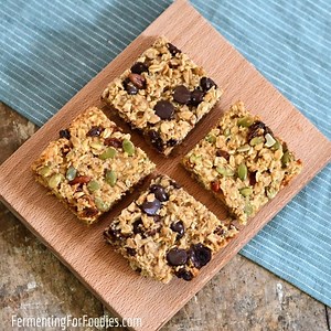 Sourdough Granola Bars (GF & Vegan Options!)