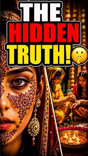 The Hidden Truth Behind Face Henna! 🤫