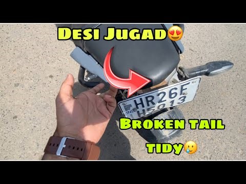 Mt15 tail tidy broken🥲 Solution desi jugad😍