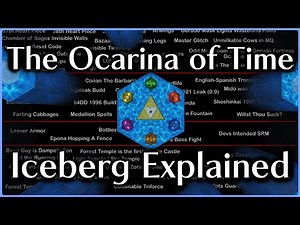 The Zelda Ocarina of Time Iceberg Explained: Oddities, Rumors, Myths and Trivia