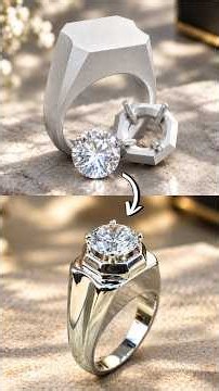How to Make a Men’s Engagement Ring 💍 | Handmade Silver Ring Making Process