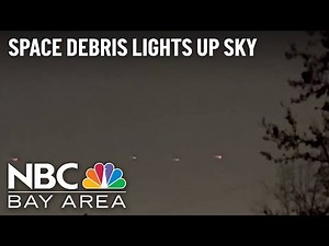 Mysterious Streaks of Light Seen in the Sky Over Northern California