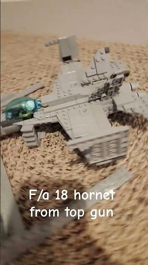 Lego f/a 18 hornet from topgun, tutorial soon