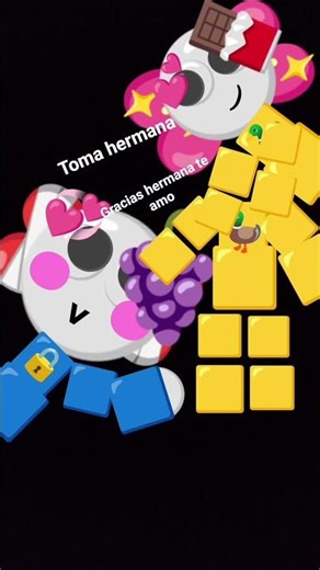 hay el amor de de hermanas😍