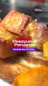 Comienza el día con energía en Tentación Criolla! 🇵🇪 Disfruta de nuestros deliciosos desayunos peruanos, desde chicharrón de cerdo y tamales, hasta pan con pollo y lomo al jugo. No te olvides del pescado frito y el reconfortante caldo de gallina y no olvida a nuestra REINA MAÑANERA nuestra deliciosa y suculenta PATASCA. 𝗩𝗜𝗦𝗜𝗧𝗔𝗡𝗢𝗦⁣⁣ 🎯Gran Vía de Les Corts Catalanes 457 C:P 08015 Barcelona⁣⁣ 🚆Metro L1 Parada Rocafort 🎯 Carrer Calderón de la Barca, 31 Hospitalet ⁣⁣ 🚆 Metro L5 Can Vid