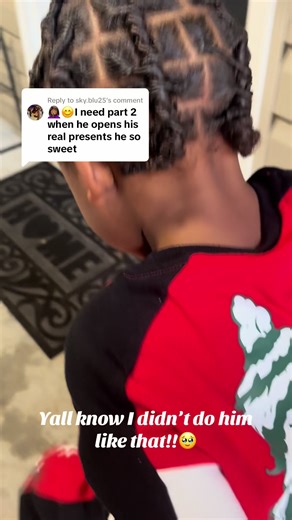 Replying to @sky.blu25 we teach consequences but we also show grace❤️ | opening christmas presents