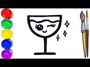 How to draw Smoothies / Drawing and coloring / Step by step / Learn to draw