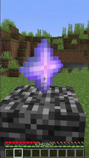 eating bedrock in minecraft 😋💀