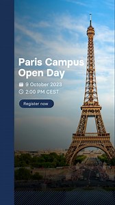 14K views · 32 reactions | The BSBI Paris Campus Open Day is almost here!  Redefine your future and join us on 9 October 2023 and let your dreams take flight in the heart of Paris.  Meet our alumni and programme consultants who are ready to guide you on your academic journey.  Hurry, seats are limited! Register today: https://bit.ly/3LQLmJb #BSBI | Berlin School of Business & Innovation - BSBI | Facebook