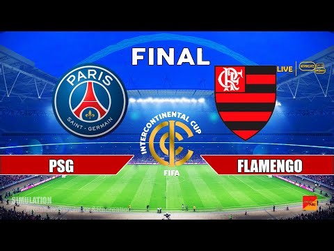 PSG vs FLAMENGO | FIFA Intercontinental Cup Final 2025 | Full Match Simulation & Prediction PES 21