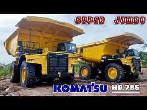 SUPER JUMBO❗truck komatsu keluaran terbaru HD 785 dengan vessel patria x pro