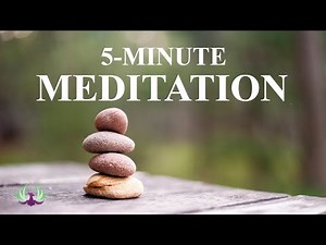 Quick 5 Minute Meditation for Anxiety Stress Calm