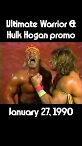 On this day in 1990 on WWF Superstars of Wrestling: Hulk Hogan and The Ultimate Warrior prepared to team up on WWF Saturday Night's Main Event. #hulkhogan #hulkamania #ultimatewarrior #WWEHistory #wwfwrestling #worldwrestlingfederation #wwfsuperstars #90swrestling #WWE | Rampage book