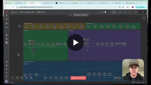 I built a Morning Brew-style daily newsletter that writes itself with AI (now at 10,000+ daily readers) (and I’m nuts for open-sourcing it) The AI system behind The Recap AI clones how a human… | David Roberts | 108 comments