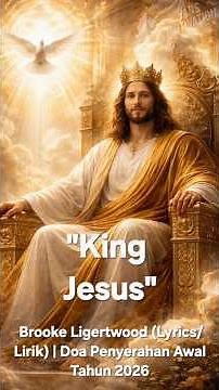 King Jesus - Brooke Ligertwood (Lyrics/Lirik) | Doa Penyerahan Awal Tahun 2026 #shorts