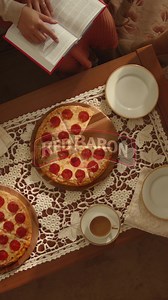 Warning: Sharing RED BARON® pizza can lead to more sharing. | Red Baron Pizza