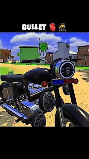 BULLET🫀🥷 indian vehicle simulator 3d #indiantractor3d #shortsfeed