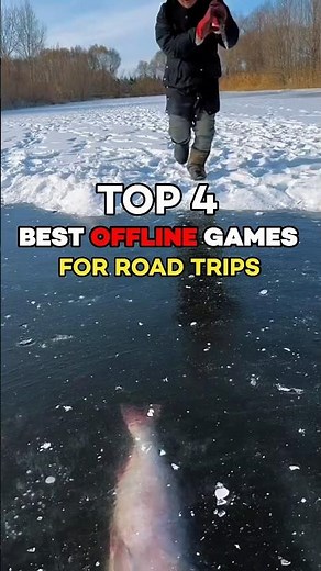 Best offline games to play on a road trip 🛣🎮