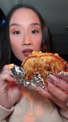 Five Guys Grilled Cheeseburger Mukbang Experience