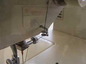 Threading a mechanical Singer Sewing Machine
