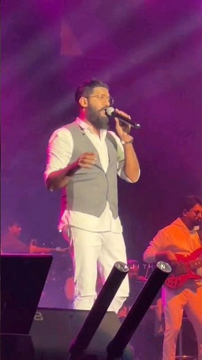 💕 Kadhal vaithu | Singer Vijay Yesudas live performance | Fav song ❤️✨ #vijayyesudas