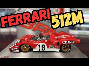 Ferrari 512m by BRM. A slot car masterpiece