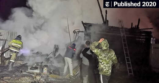 Nursing Home Fire in Russia Kills 11 (Published 2020)