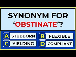 Only English Pros Can Ace This 😏 25-Question Synonym Quiz Challenge