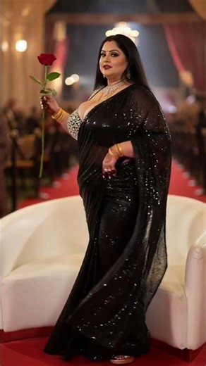 Sequin Saree black walk Fashion & Shopping:​#springcollection​#summerfashion​#personalstyle​