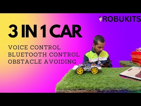 ARDUINO 3 IN 1 ROBOT CAR || ARDUINO PROJECT ||