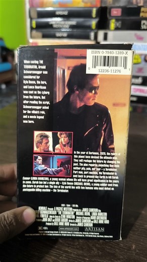 #TERMINATOR 1 ORIGINAL ENGLISH MOVIE VHS CASSETTE FOR SALE CONTACT 9916735152
