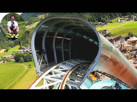 Big Bang (Elevated Seating Coaster) - 2025 Front Seat HD POV - Freizeitpark Familienland Austria
