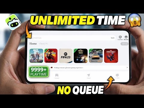 Get Unlimited Playtime on This Cloud Gaming App 😱 | No Queue, No Task!