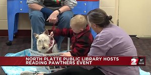 North Platte Public Library hosts Reading PAWtners event