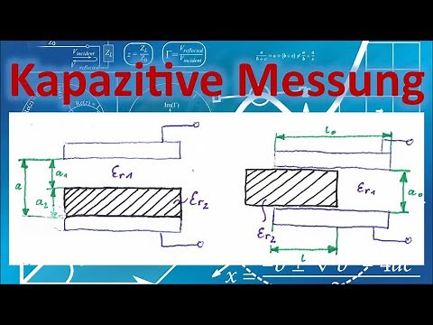 kapazitive Schichtdickenmessung | Funktionsprinzip kapazitiver Sensor
