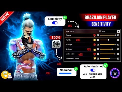 Free Fire Max Headshot Setting After Update 2026⚡Best Sensitivity Settings ⚙️| Sensitivity Setting