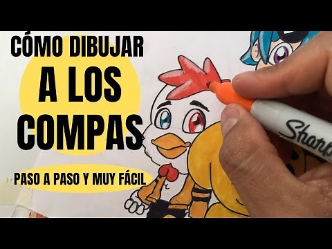 Cómo Dibujar A los Compas Paso a Paso