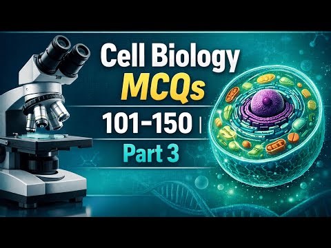 Cell Biology MCQs Part 3 | Group C, ANM, GNM सभी के लिए सही है