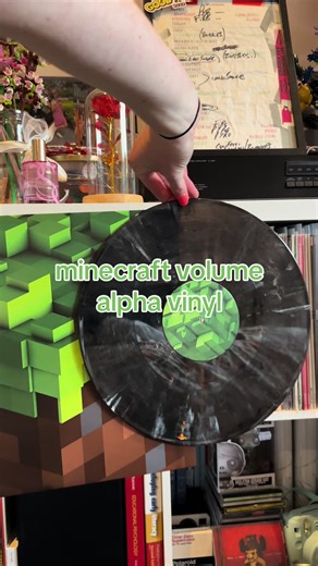 Unboxing Minecraft Volume Alpha Vinyl Soundtrack