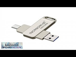 Microdrive MDTU21 USB3.0&USB-C Flash Drive 128GB High Speed Dual-interface Mini Portable Review