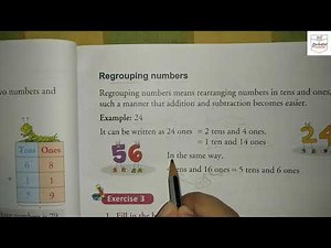 Regrouping Numbers Class 2 // How to Regroup numbers