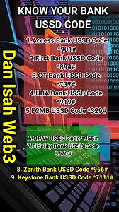 4.6K views · 108 reactions | Kasan USSD Code Din Bankin ka 樂#fypシ #fb #GSM #SecretCodes #usa | Dan Isah Web3 | Facebook