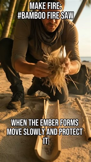 Bamboo Fire Saw – Survival Tutorial